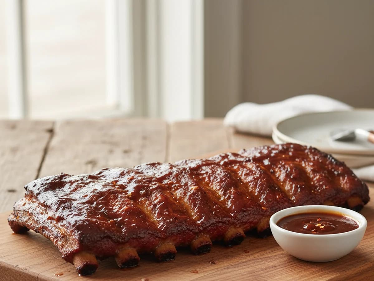 Oven-Baked Pastured Pork Spare Ribs