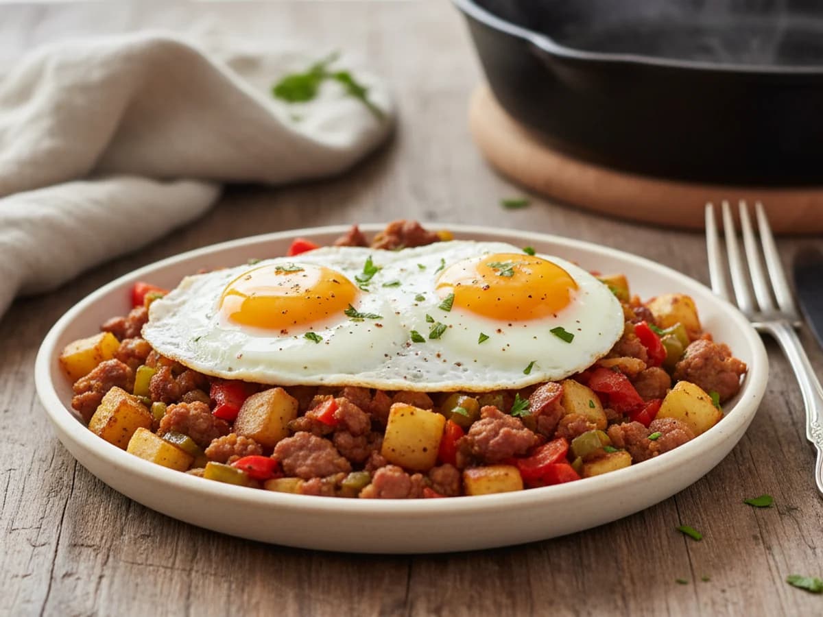 Breakfast Sausage & Potato Hash