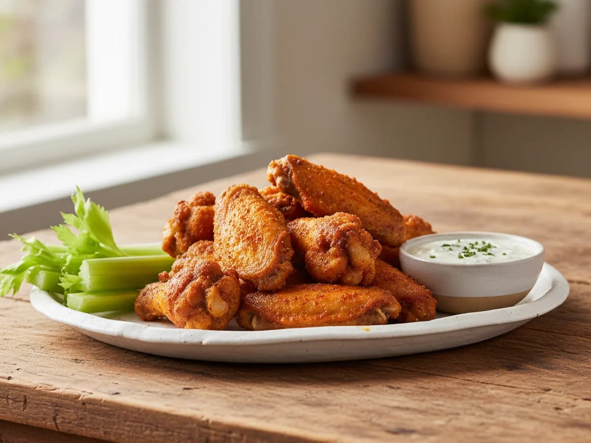 Crispy Baked Pastured Chicken Wings