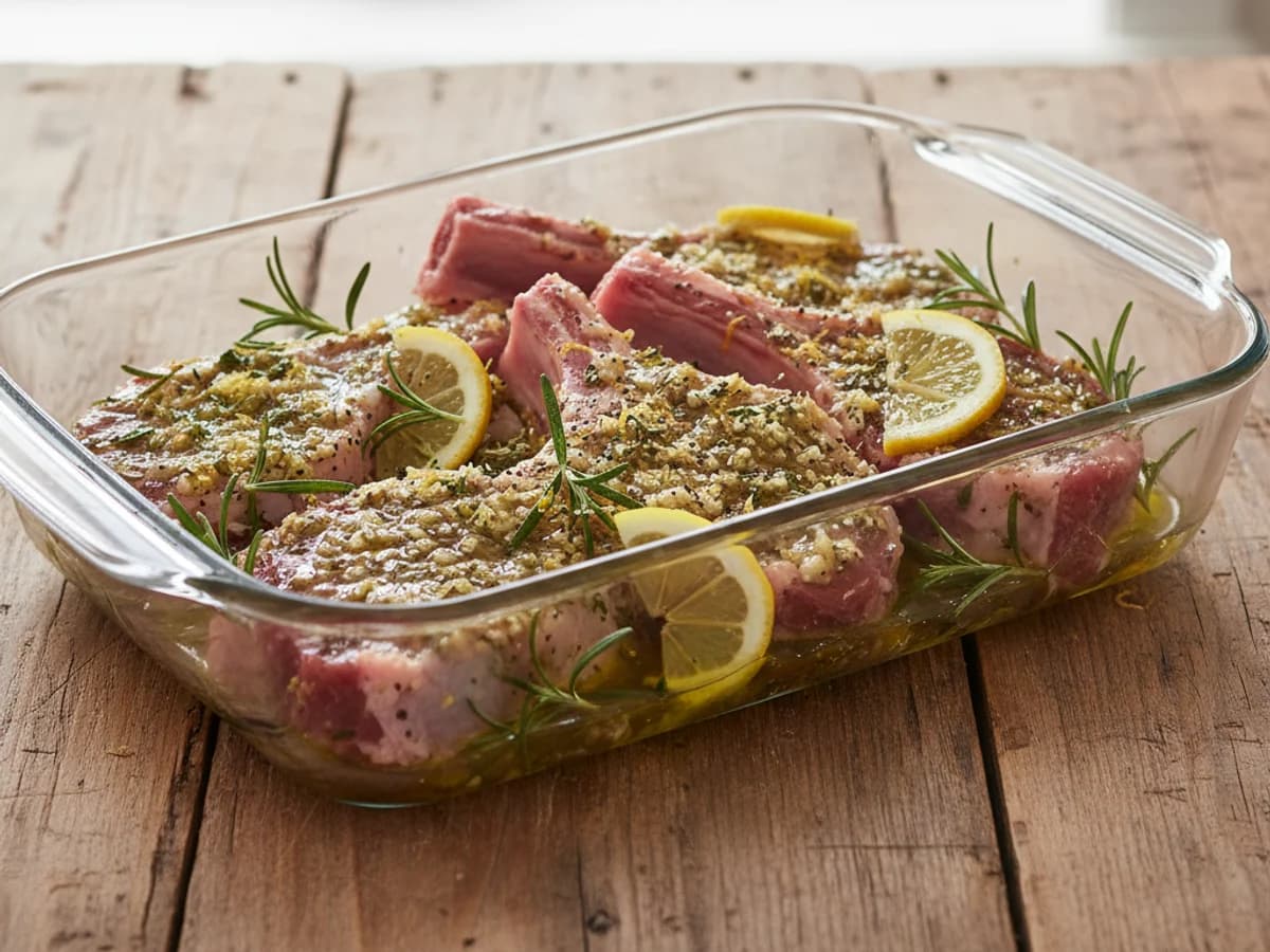 Garlic Rosemary Lamb Marinade