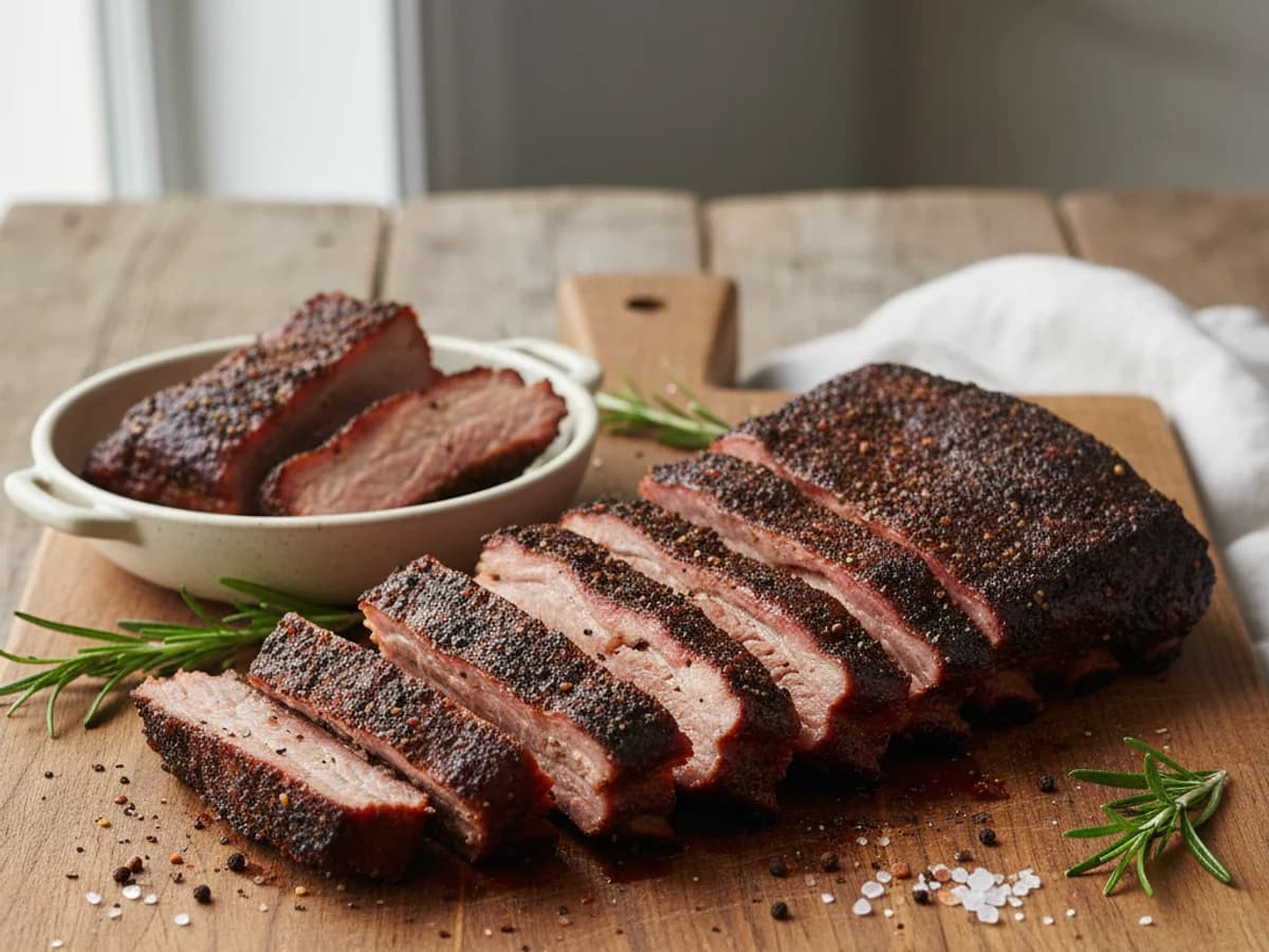 Grilled Dry-Rub Pastured Spare Ribs