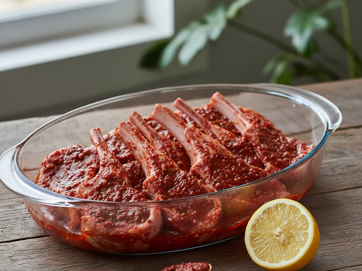 Harissa Lamb Marinade