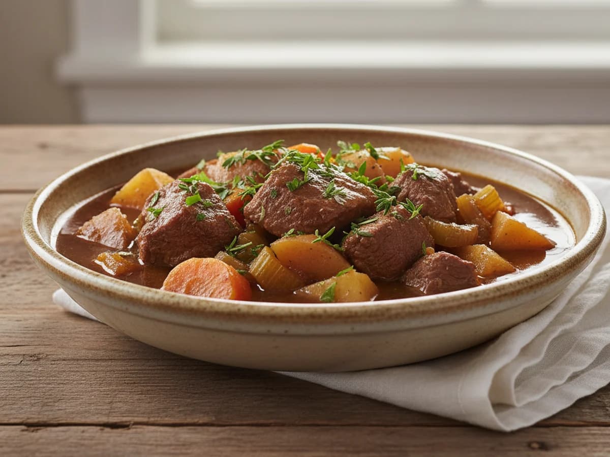 Hearty Pastured Lamb Stew