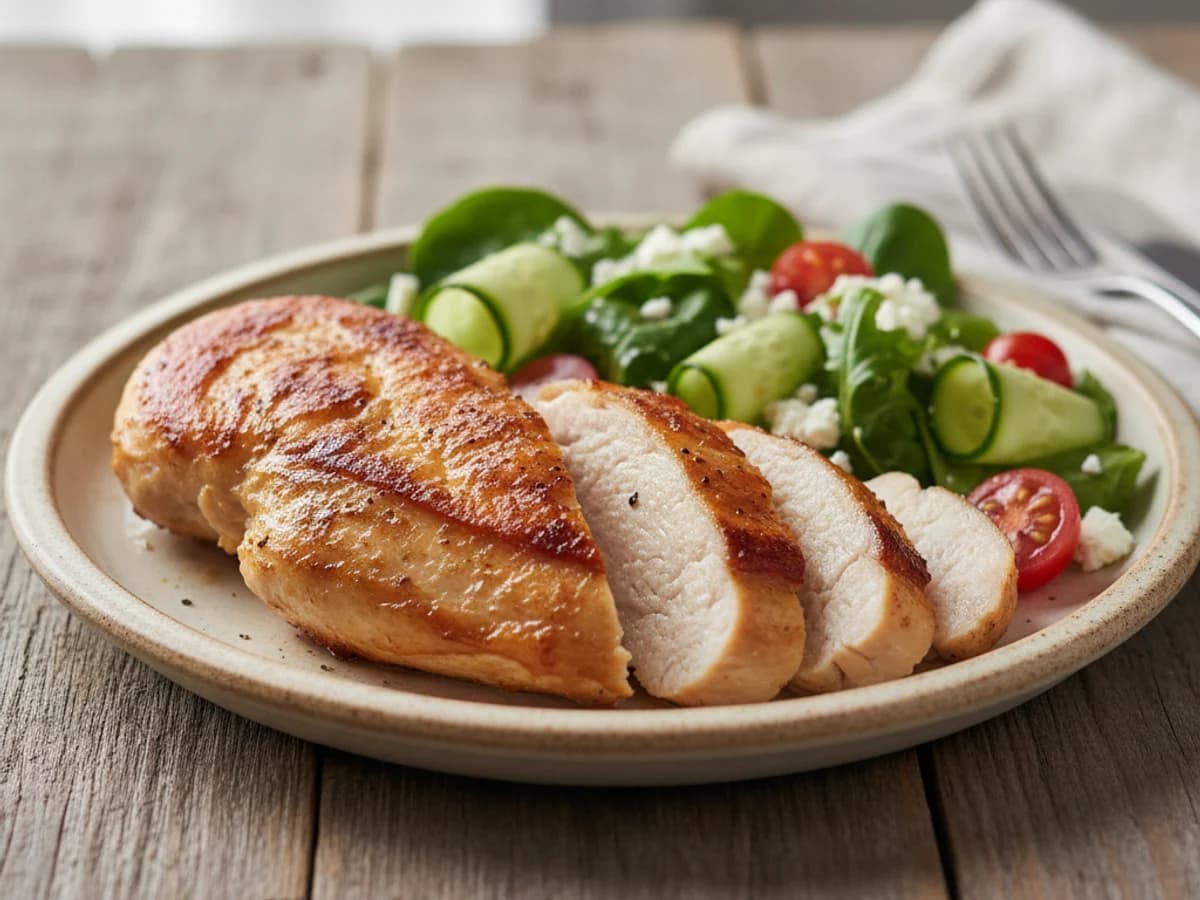 Juicy Pan-Seared Pastured Chicken Breast