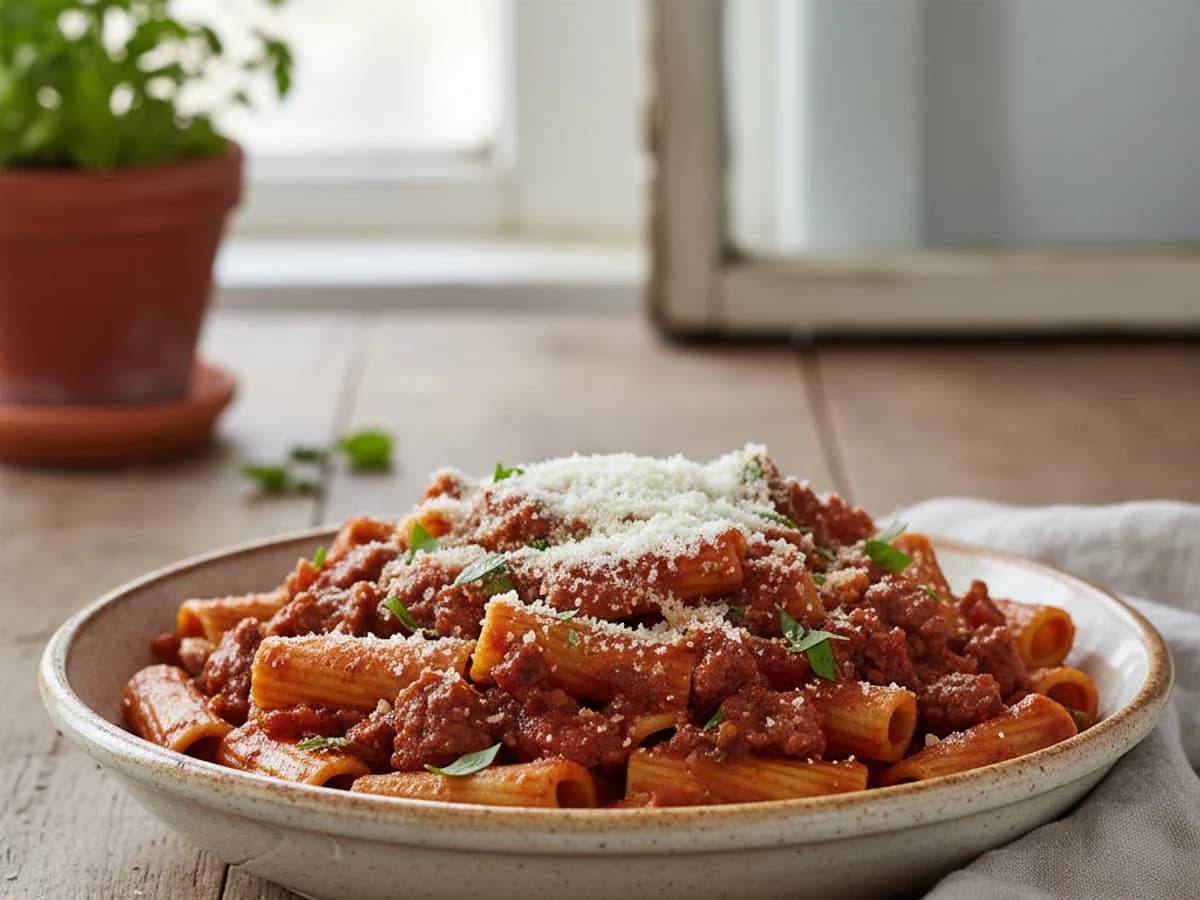 Pastured Pork Sausage Ragu