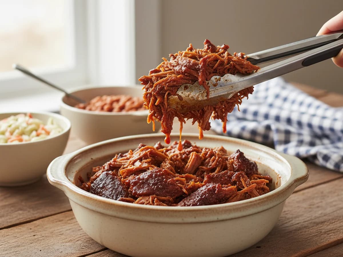 Slow-Cooker Pastured BBQ Pork Shoulder