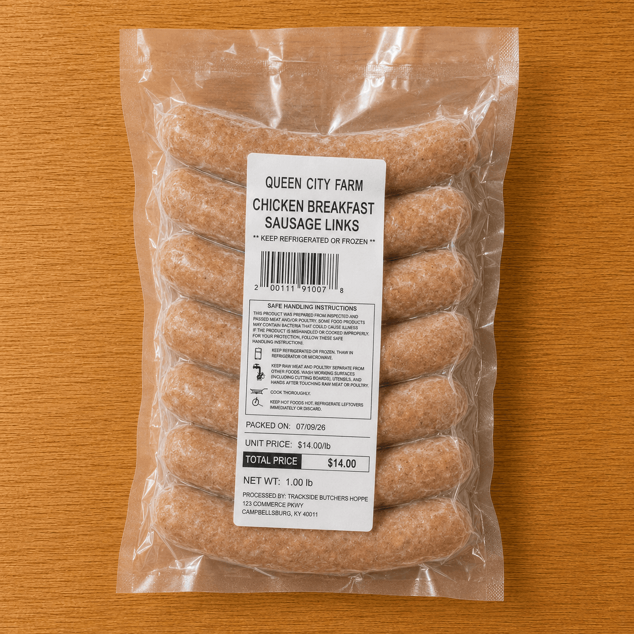 Chicken Breakfast Links