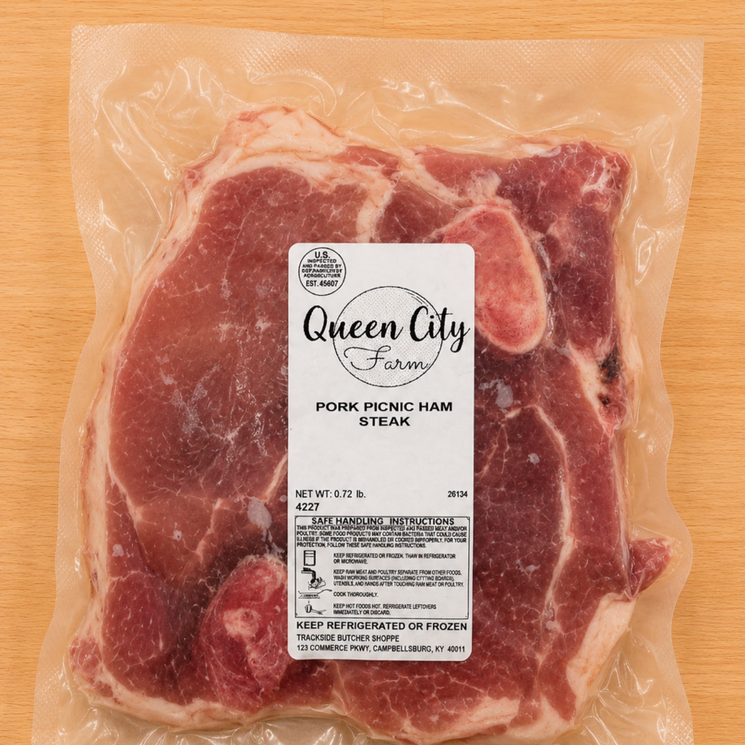 Fresh Picnic Pork Steak — .5 - .99 LB