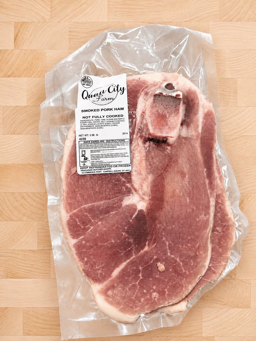 Cured Ham Steak — .75 - .99 LB