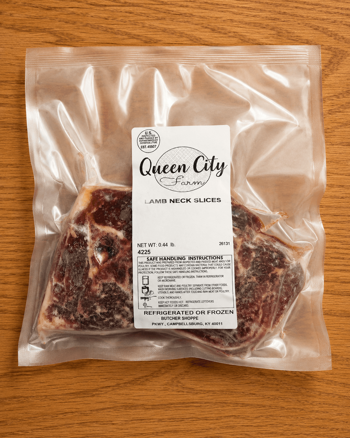 Lamb Neck Slices — .5-.74 LB